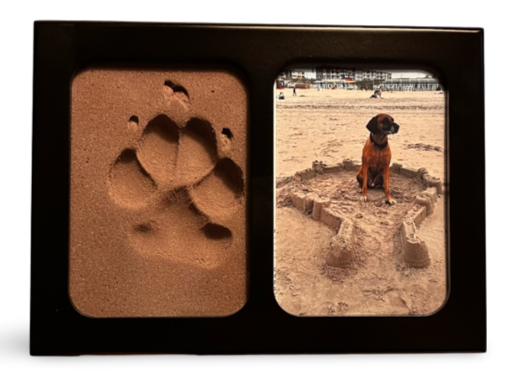 DIY-Bild mit Abdruckschaum, schwarz